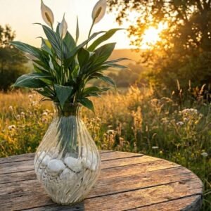 زجاج مزهرية قياس الزجاجة\ 25سم